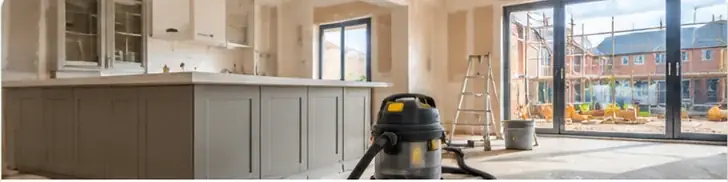 Build and construction cleaning for handover