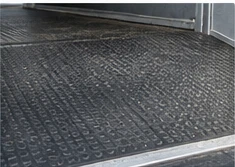 Horsebox ramp and flooring